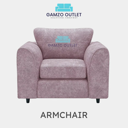 ALASKA FABRIC FULL BACK SOFA SET - Gamzo Outlet