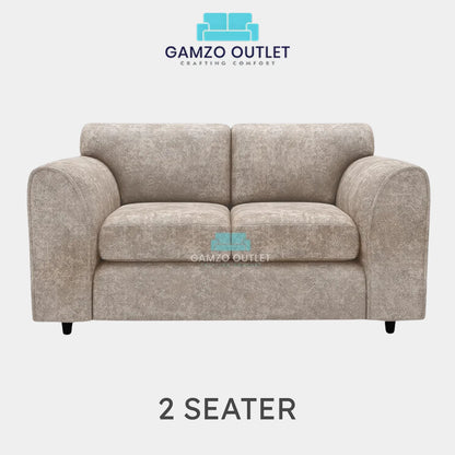 ALASKA FABRIC FULL BACK SOFA SET - Gamzo Outlet