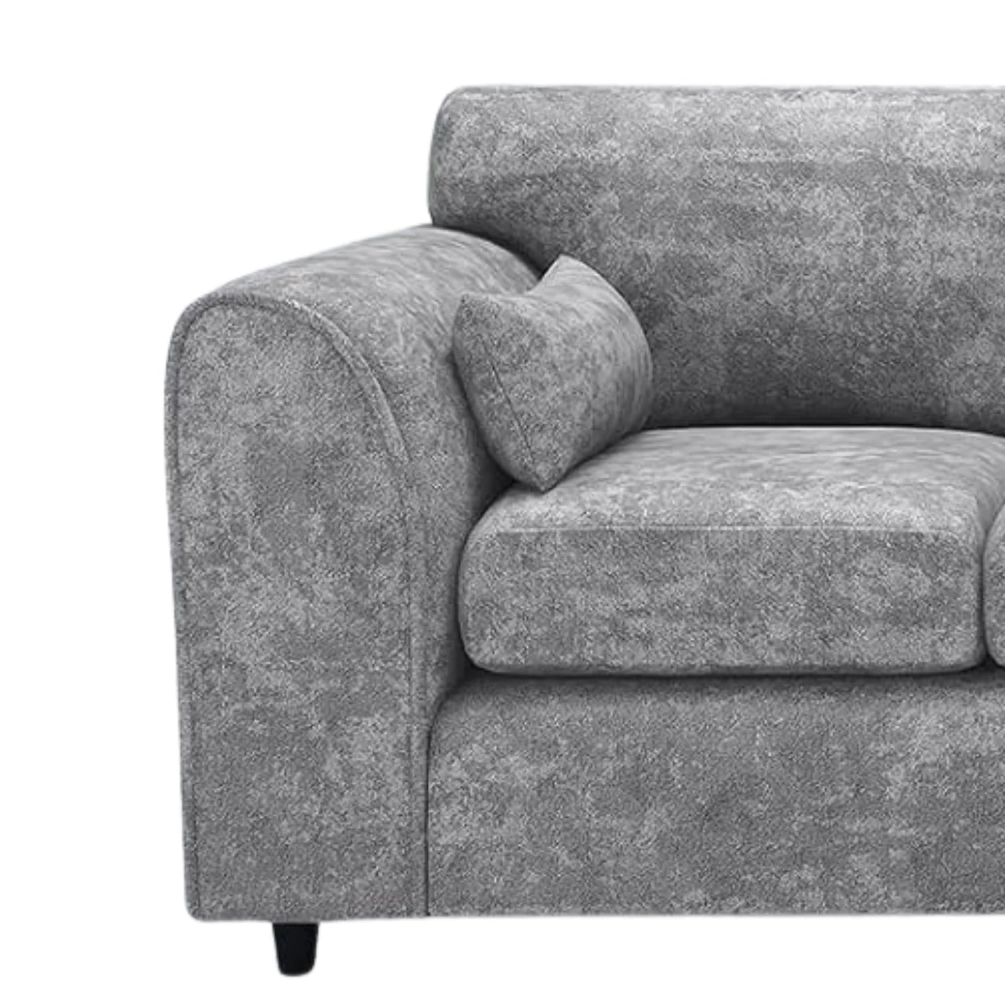 Alaska Fabric 4 Seater Full Back Sofa