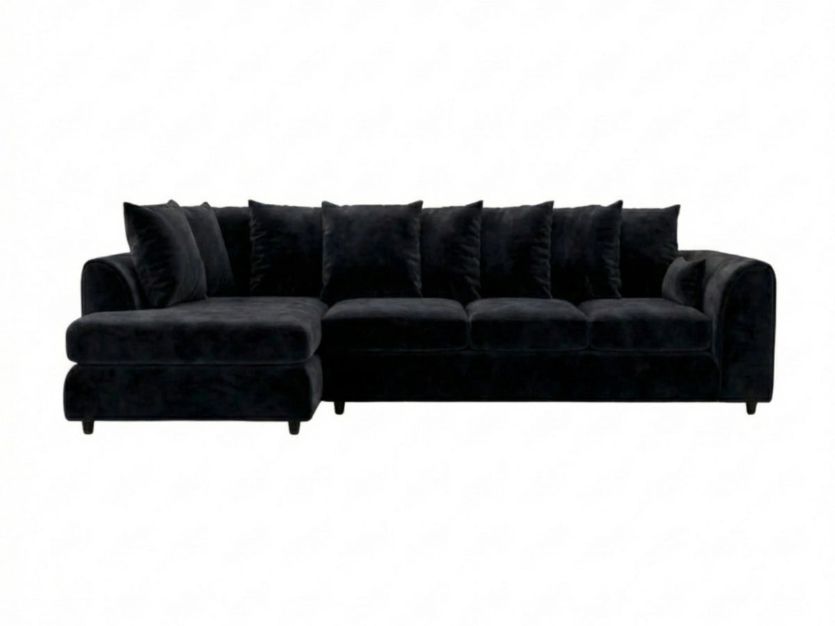 XL Left Hand Facing Black