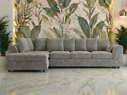 XL Left Hand Facing Light Grey