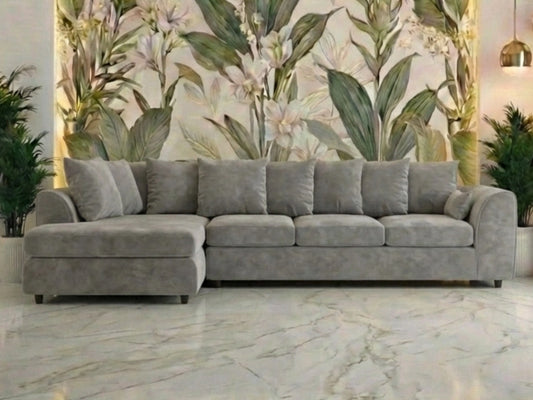 XL Left Hand Facing Light Grey
