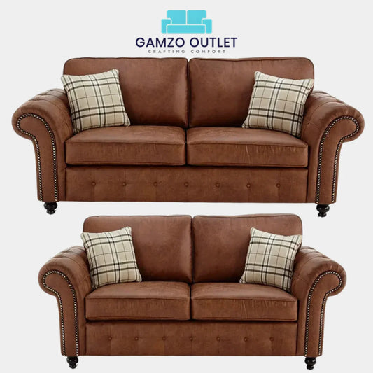 OAKLAND FULL BACK SOFA SET