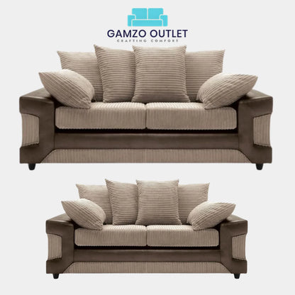 DINO SCATTER BACK SOFA SET - Gamzo Outlet