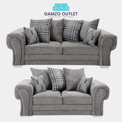 VERONA SCATTER BACK SOFA - Gamzo Outlet