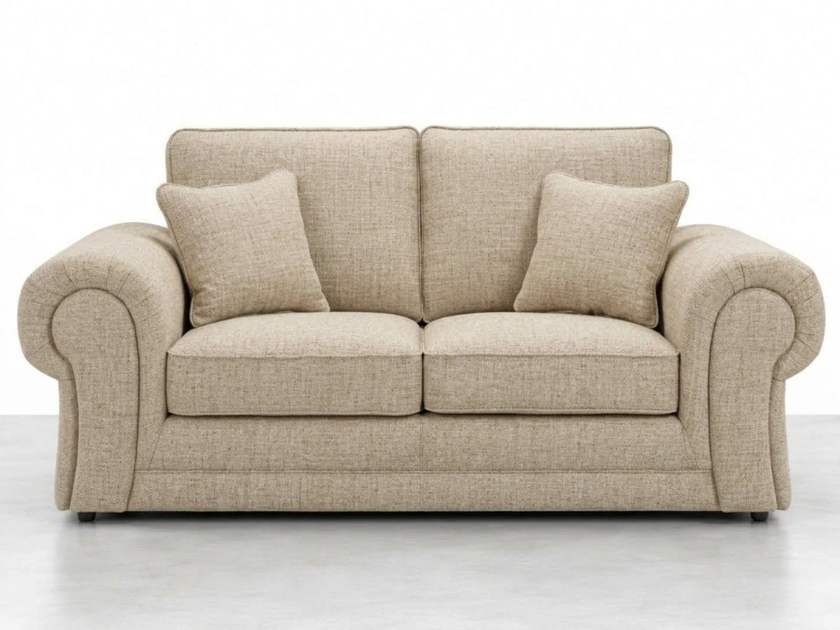 Wilcot Fabric Full Back Sofa Set