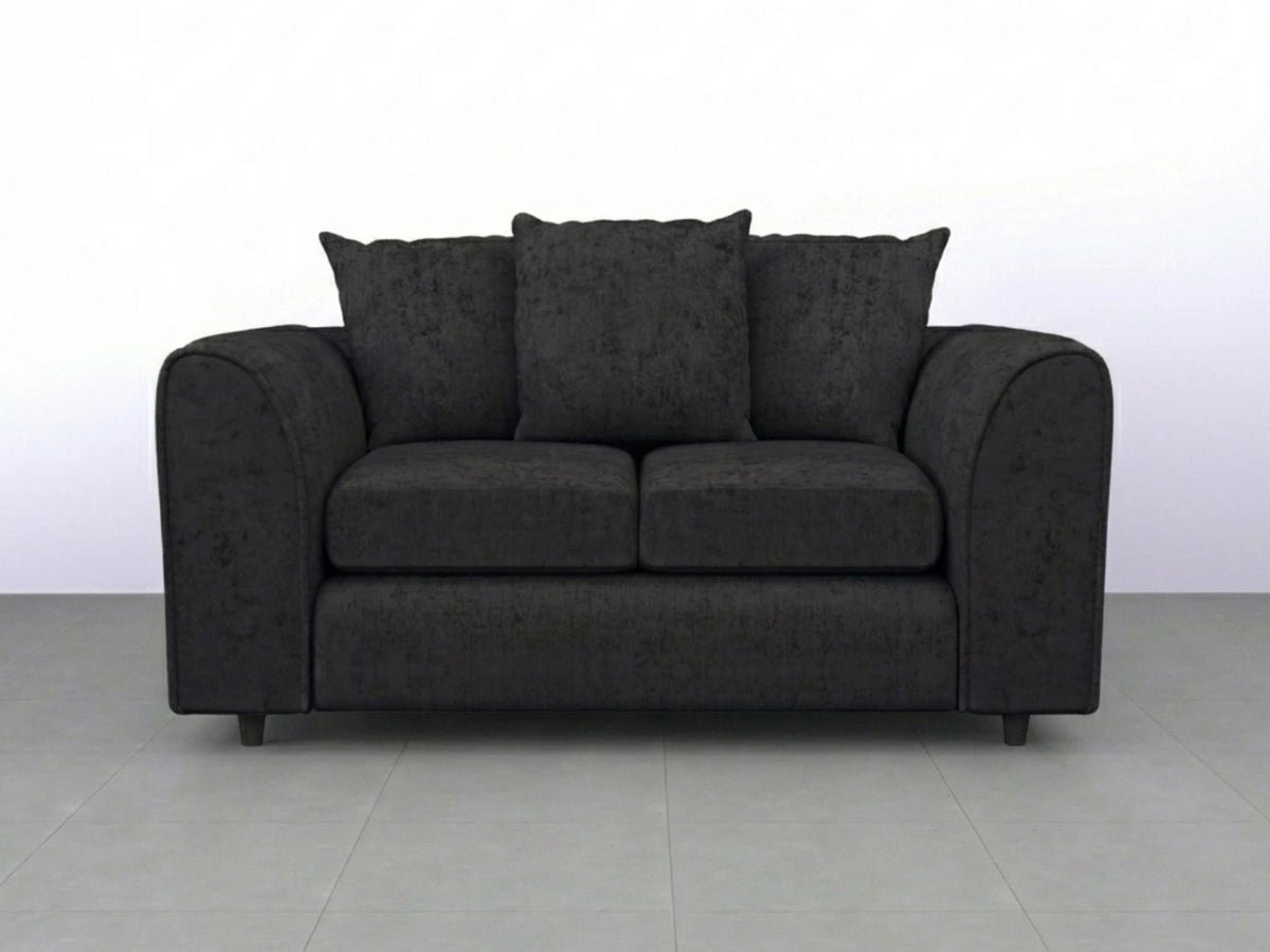 Alaska Fabric Scatter Back Sofa Set