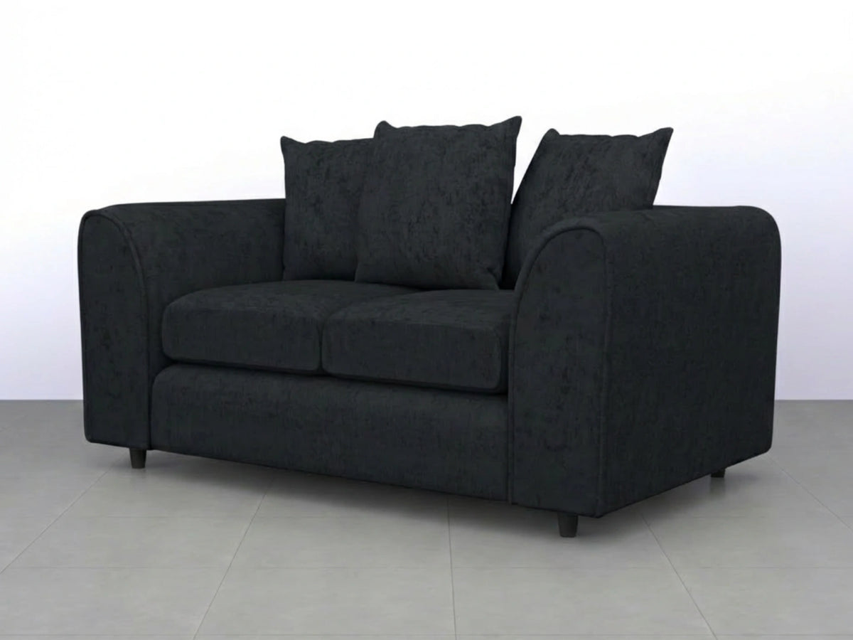 Alaska Fabric Scatter Back Sofa Set