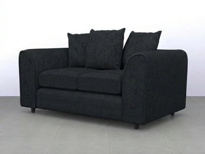 Alaska Fabric Scatter Back Sofa Set