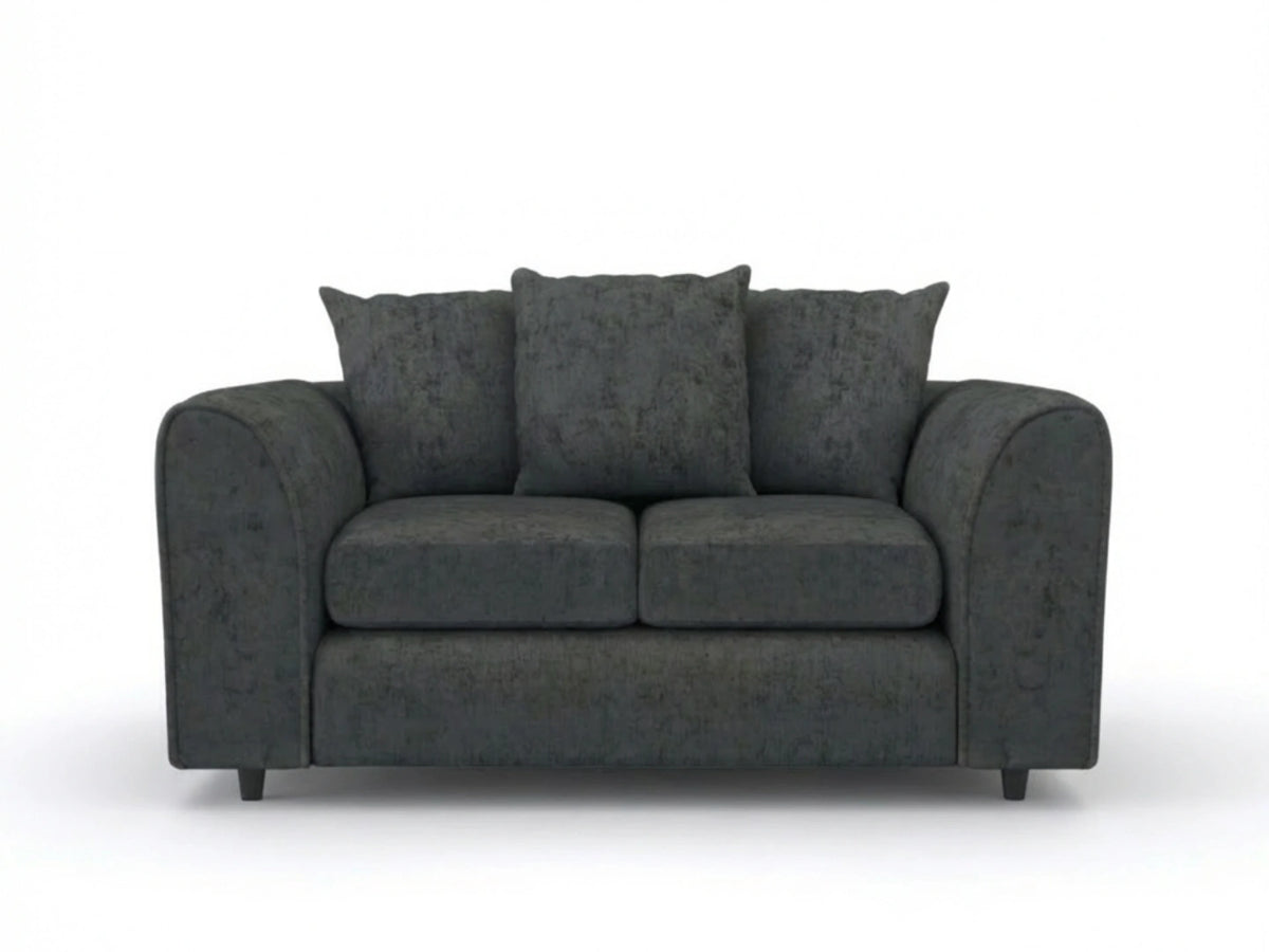 Alaska Fabric Scatter Back Sofa Set