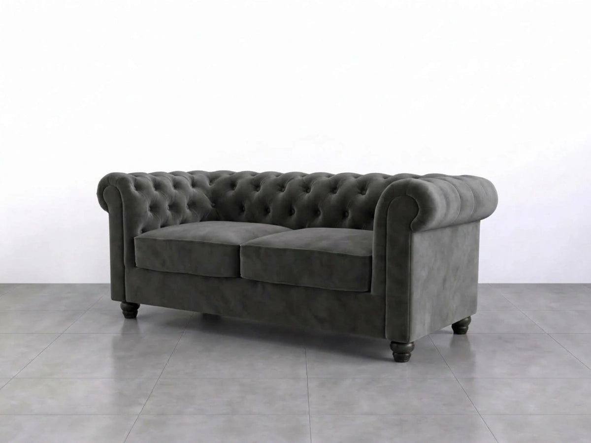 2 Seater Dark Grey