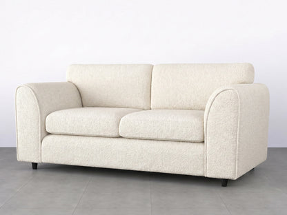 Boucle Fabric Full Back Sofa Set
