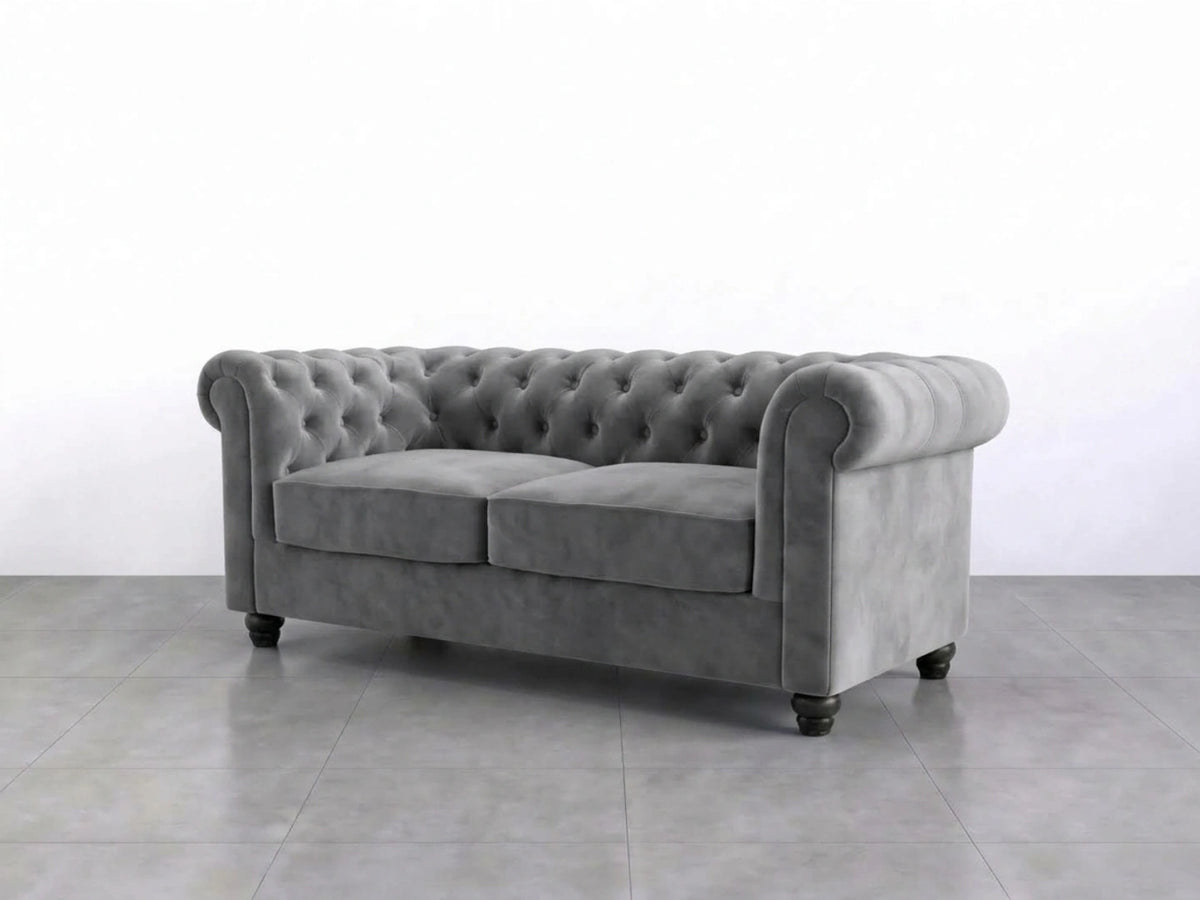 2 Seater Light Grey