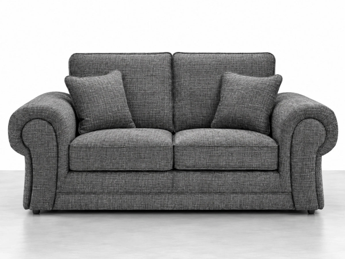 Wilcot Fabric Full Back Sofa Set