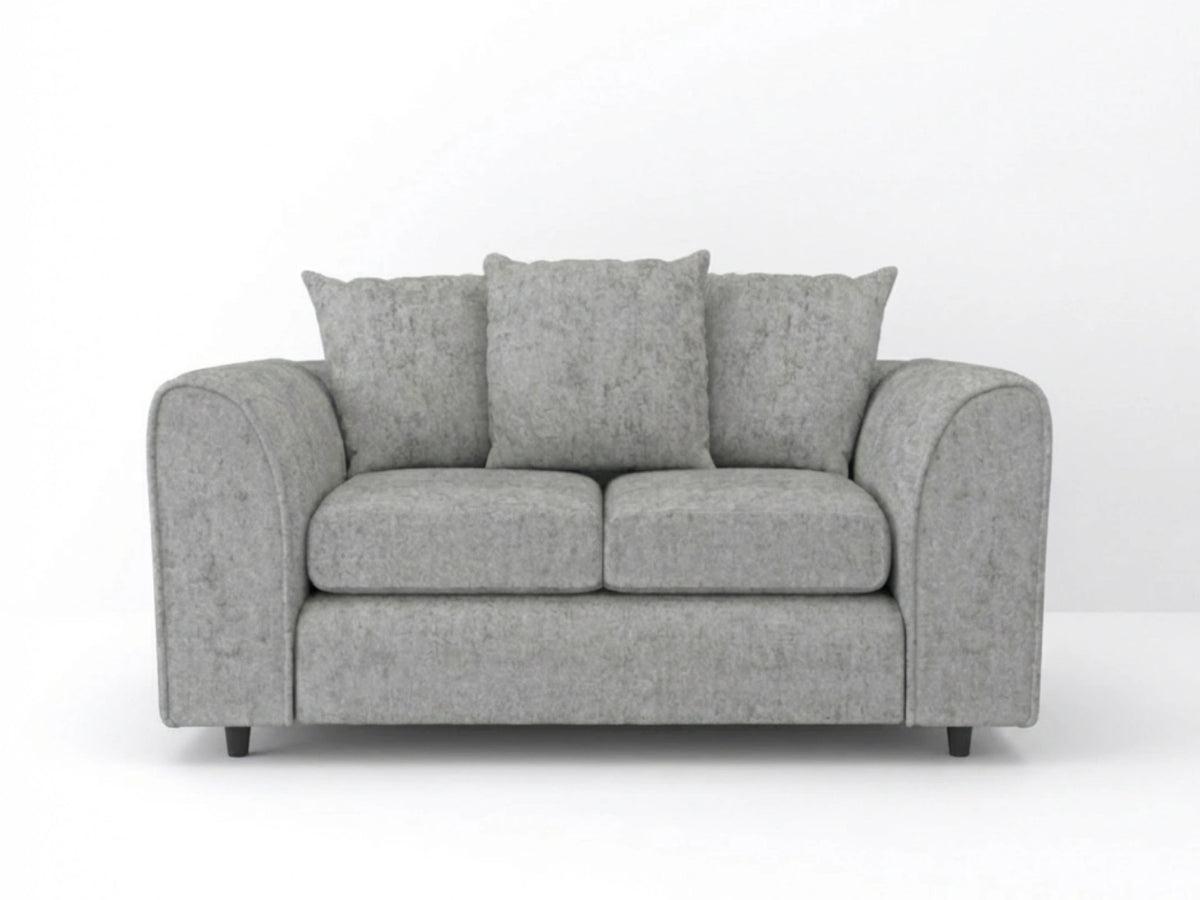 Alaska Fabric Scatter Back Sofa Set