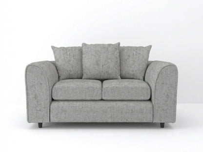 Alaska Fabric Scatter Back Sofa Set