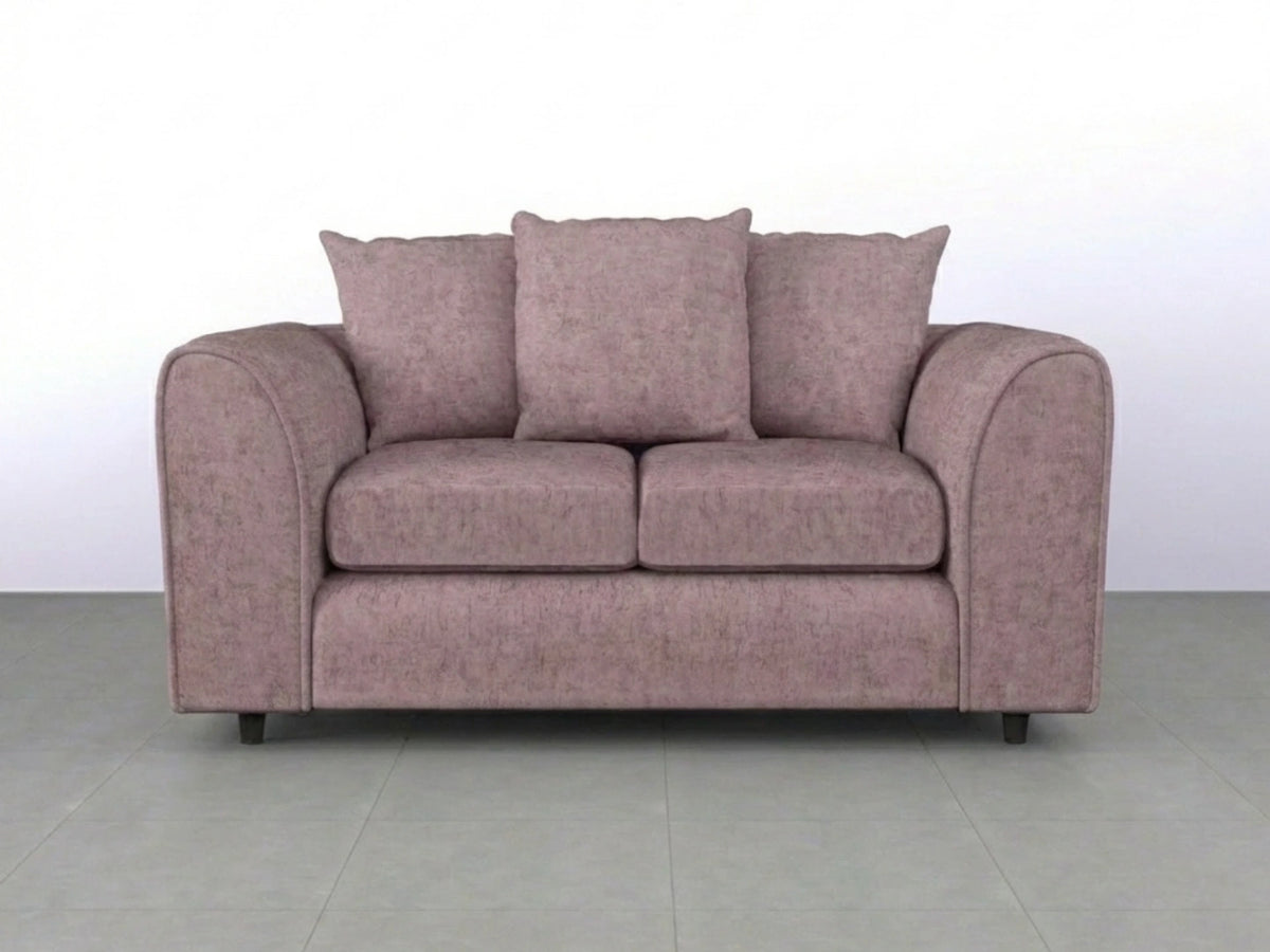 Alaska Fabric Scatter Back Sofa Set