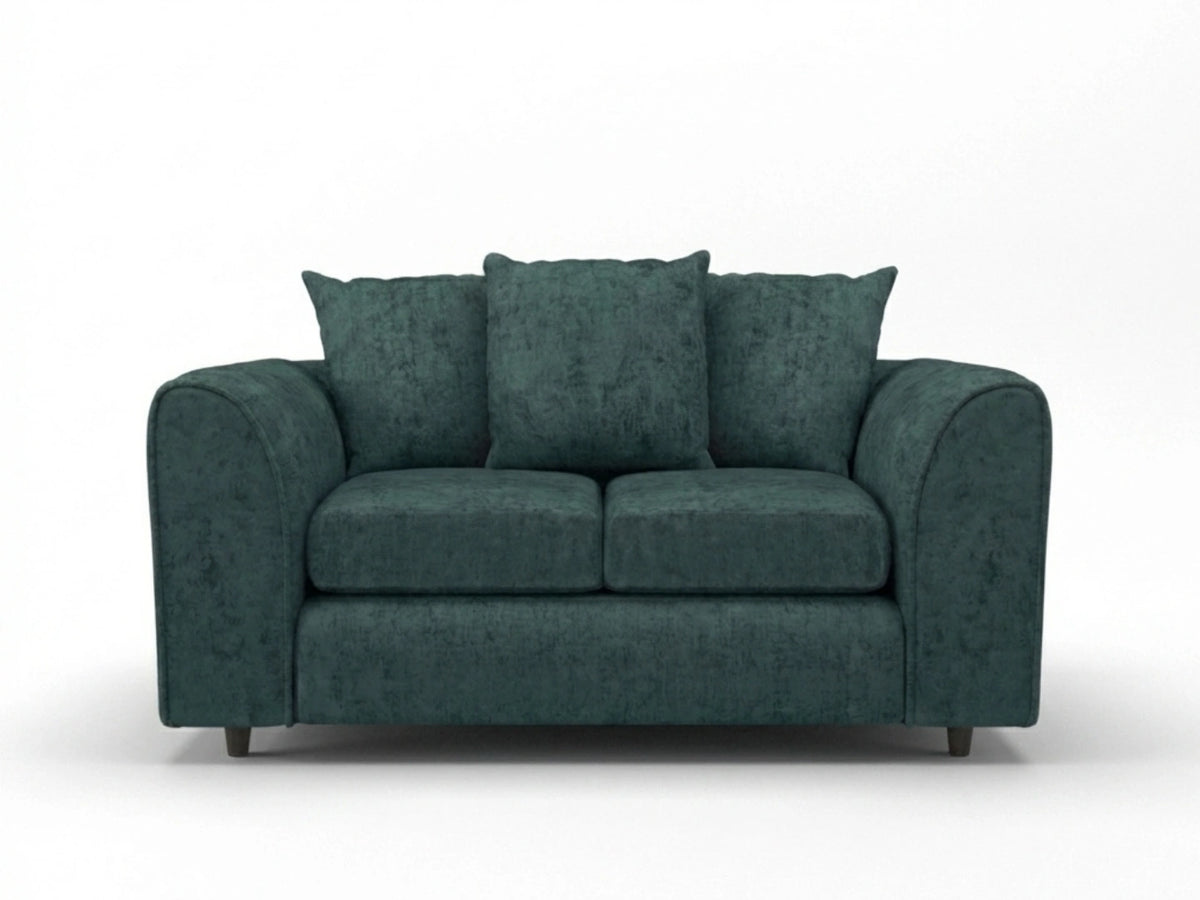 Alaska Fabric Scatter Back Sofa Set