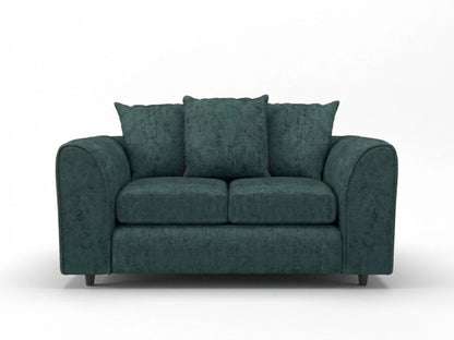 Alaska Fabric Scatter Back Sofa Set