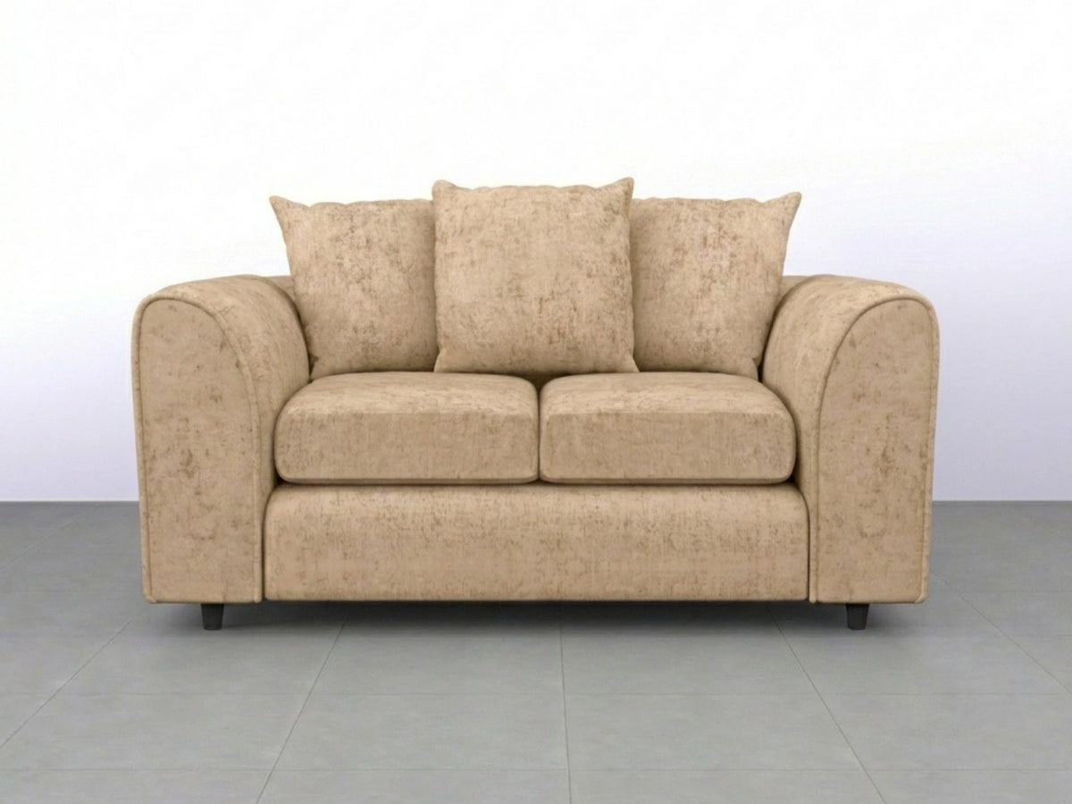 Alaska Fabric Scatter Back Sofa Set