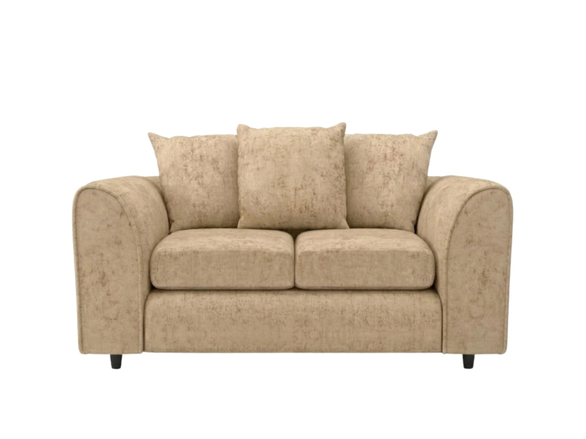 Alaska Fabric Scatter Back Sofa Set