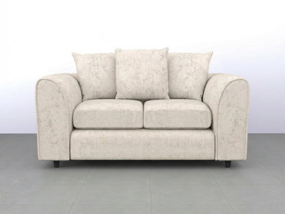 Alaska Fabric Scatter Back Sofa Set