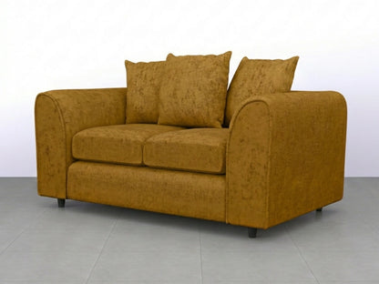 Alaska Fabric Scatter Back Sofa Set