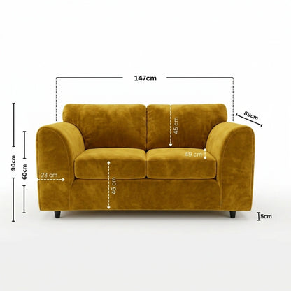 2 seater Mustard