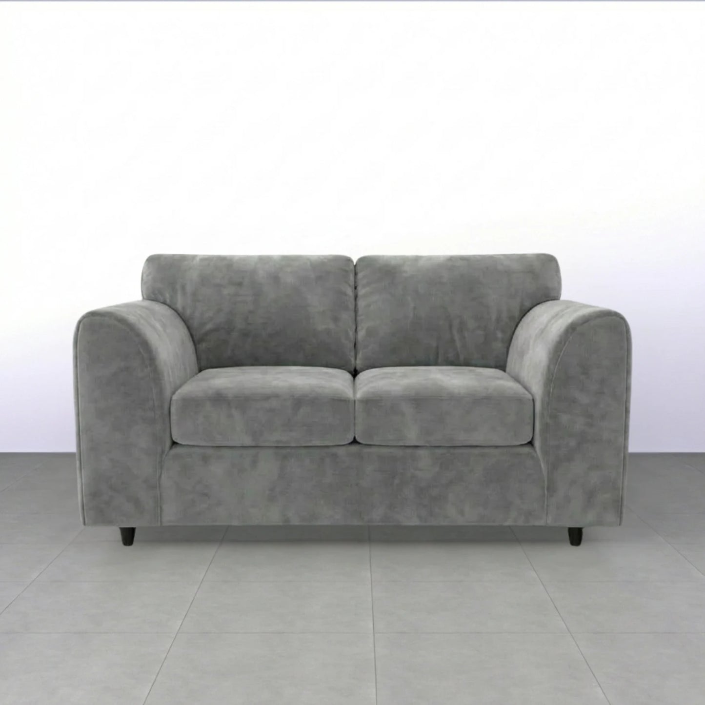 2 seater light grey
