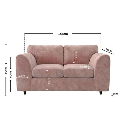 2 seater pink