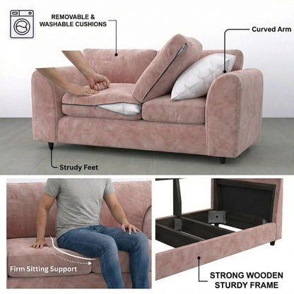 2 seater pink