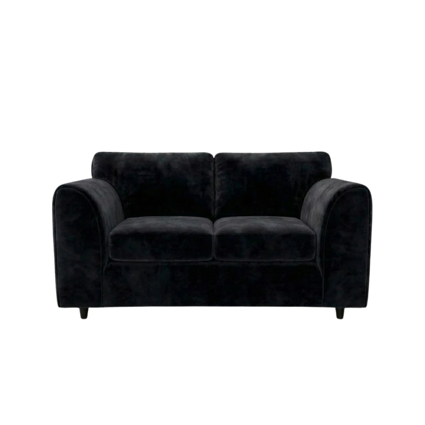 2 seater black