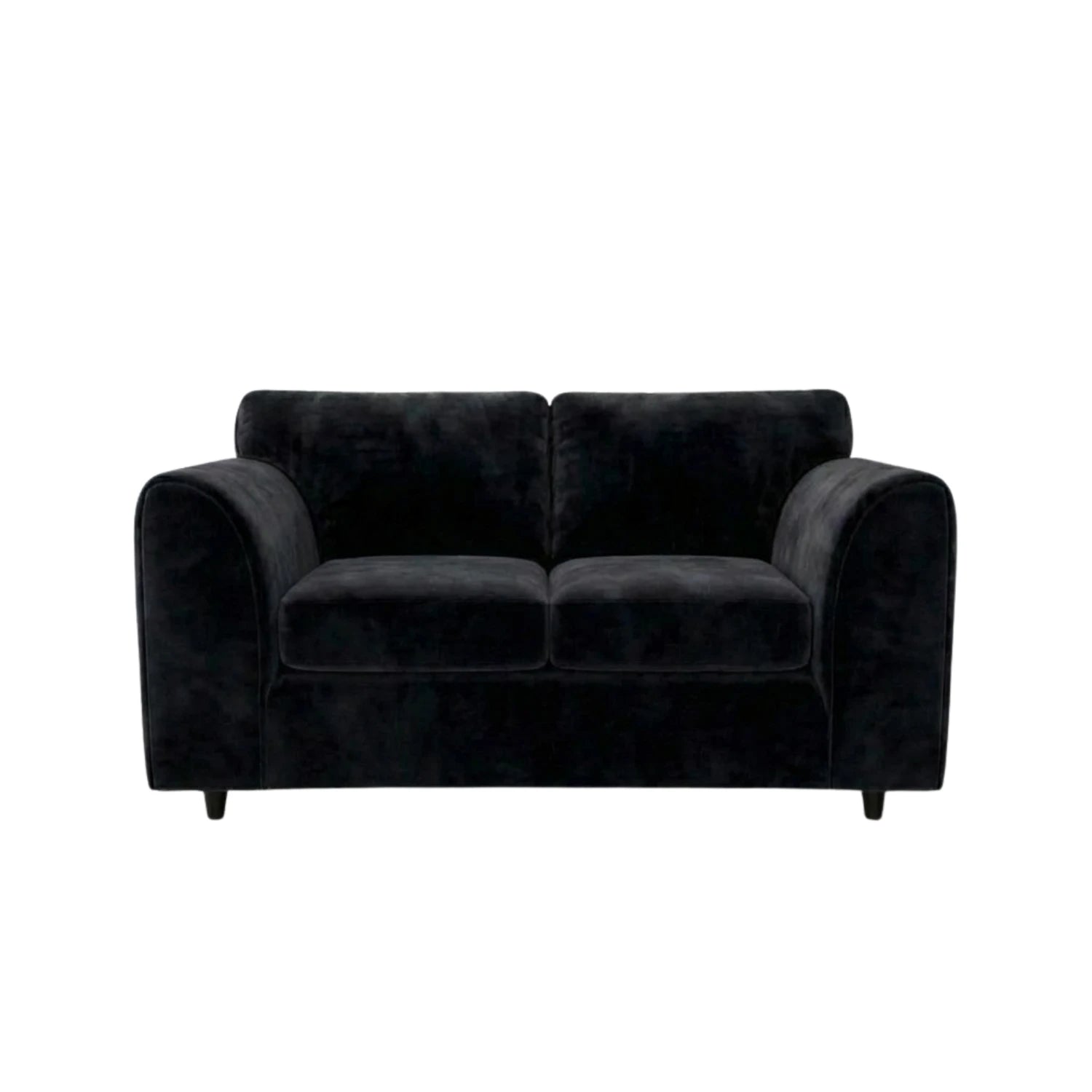 2 seater black
