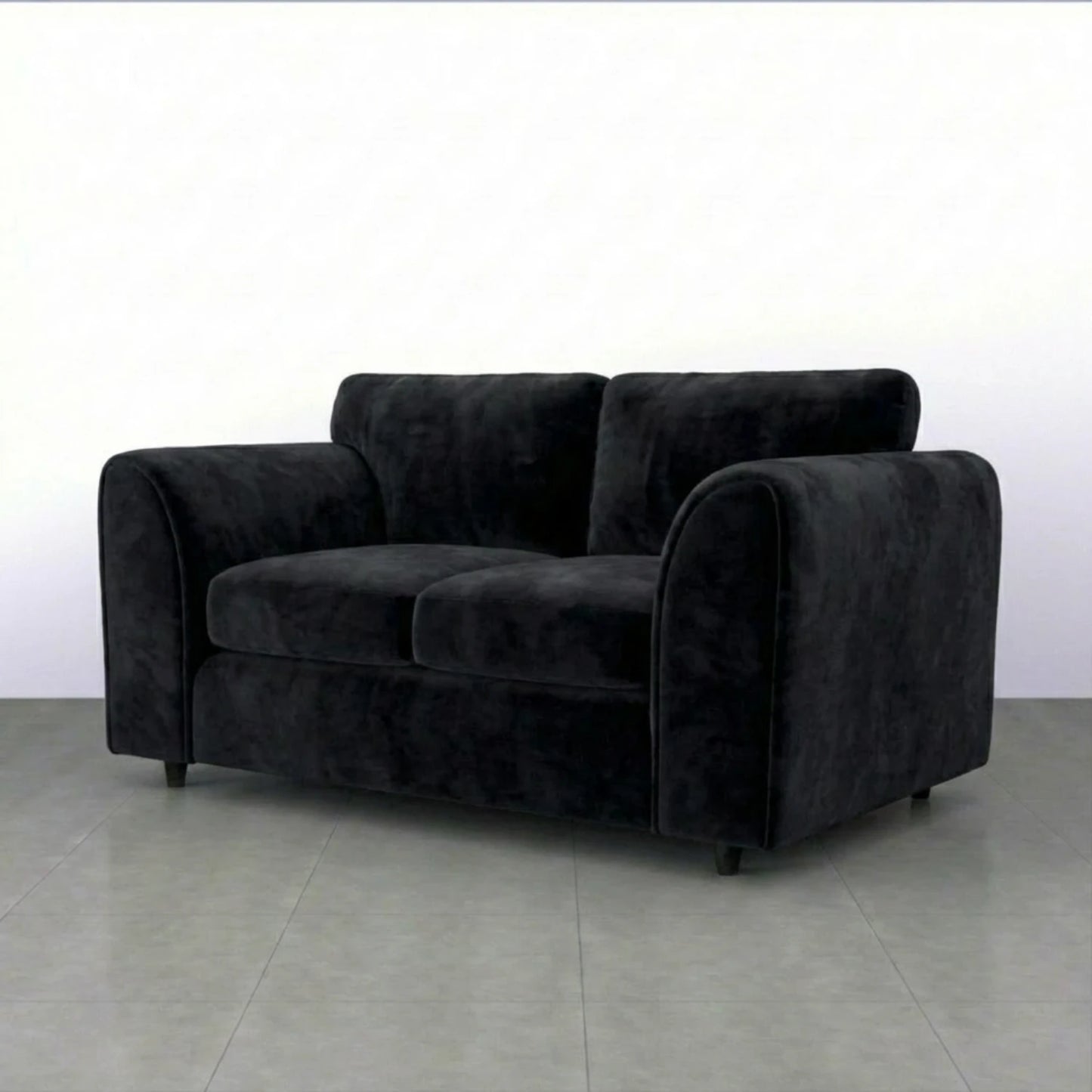 2 seater Black