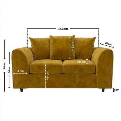 2 seater mustard