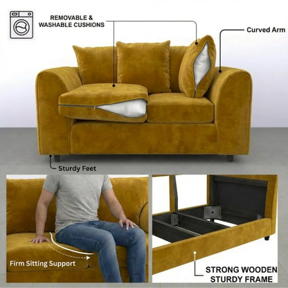 2 seater mustard