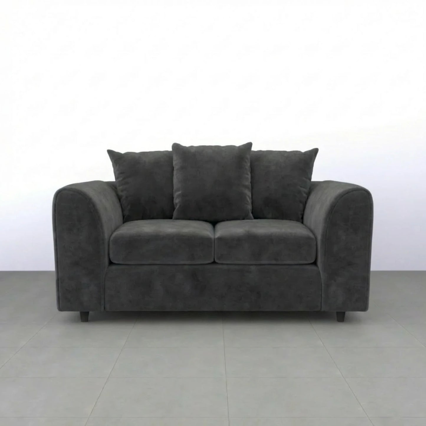 2 seater dark Grey