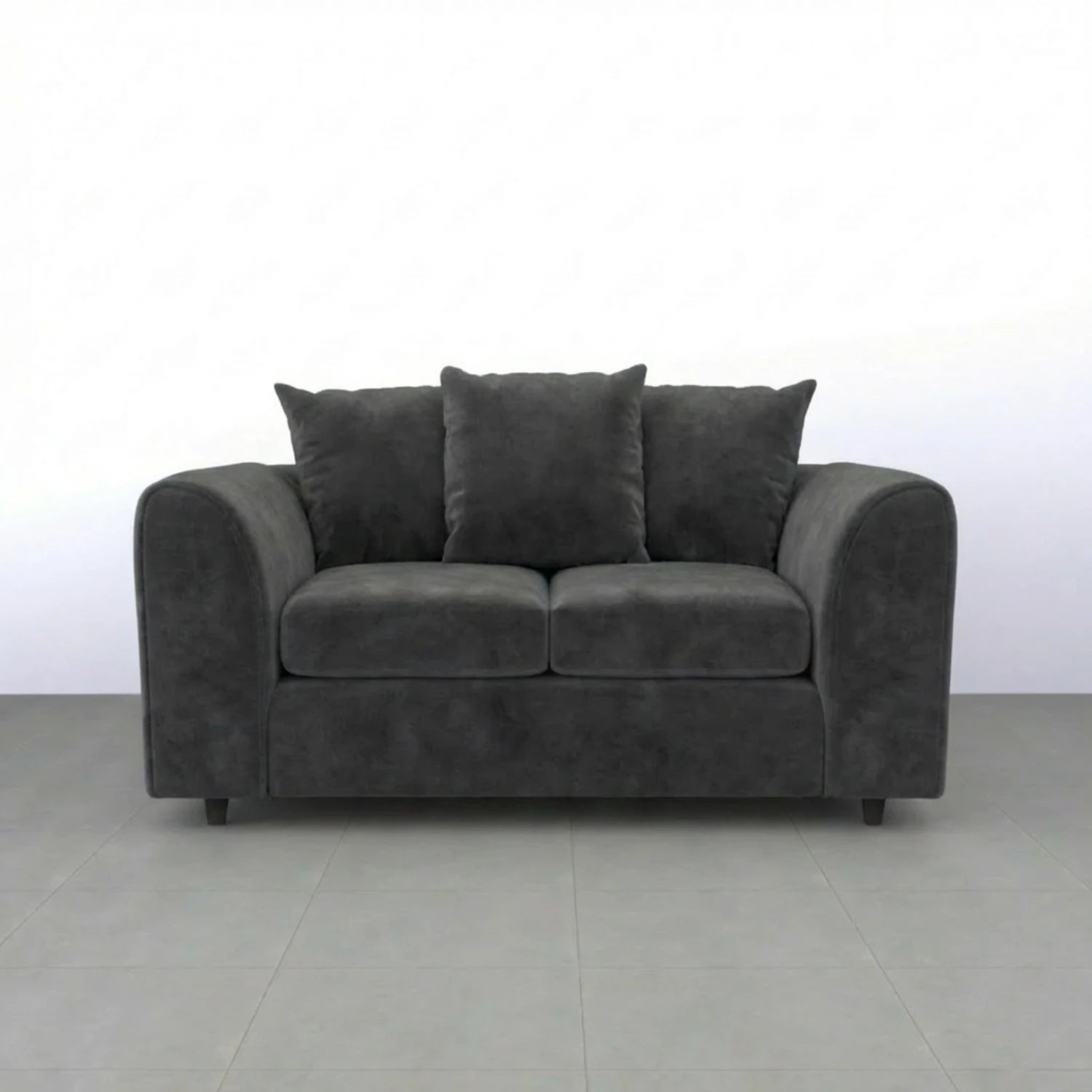 2 seater dark Grey