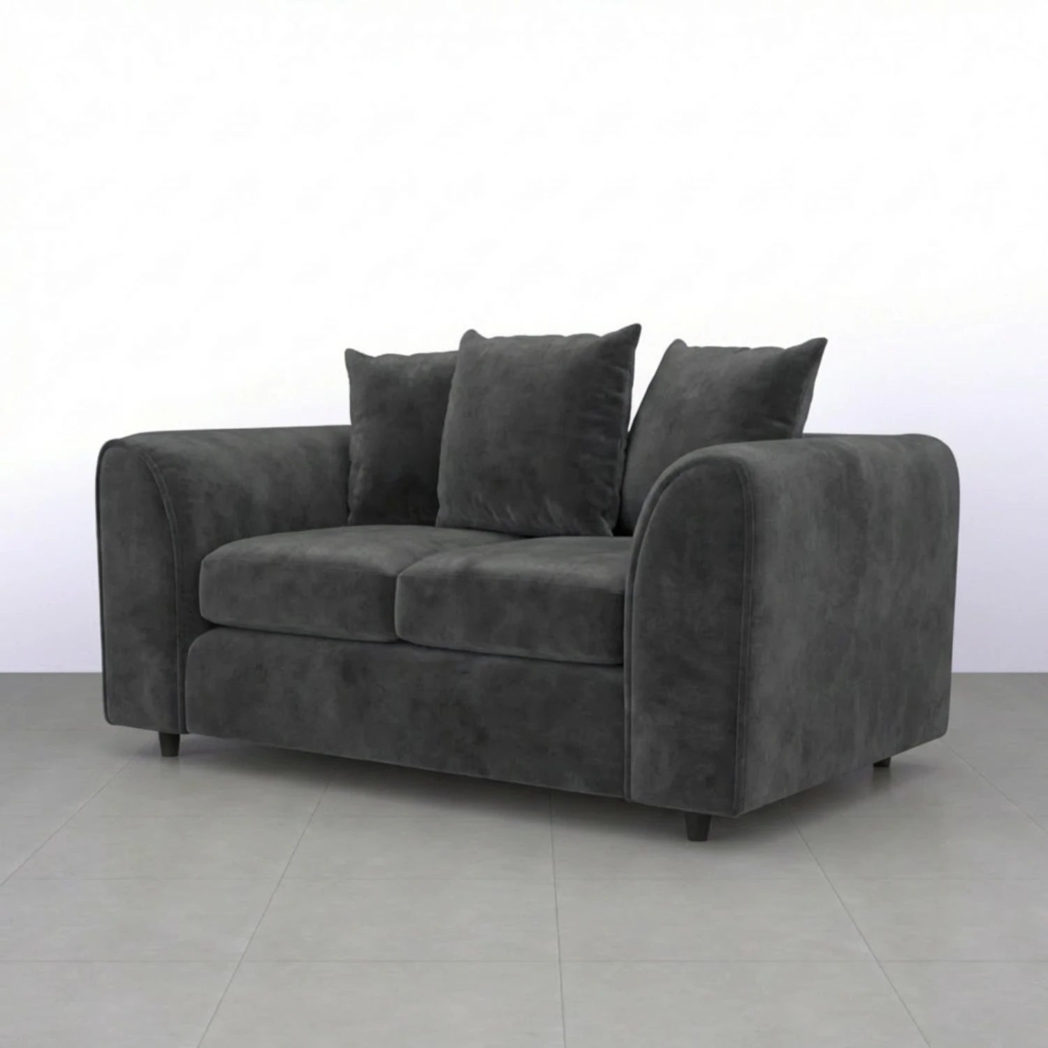 2 seater dark Grey