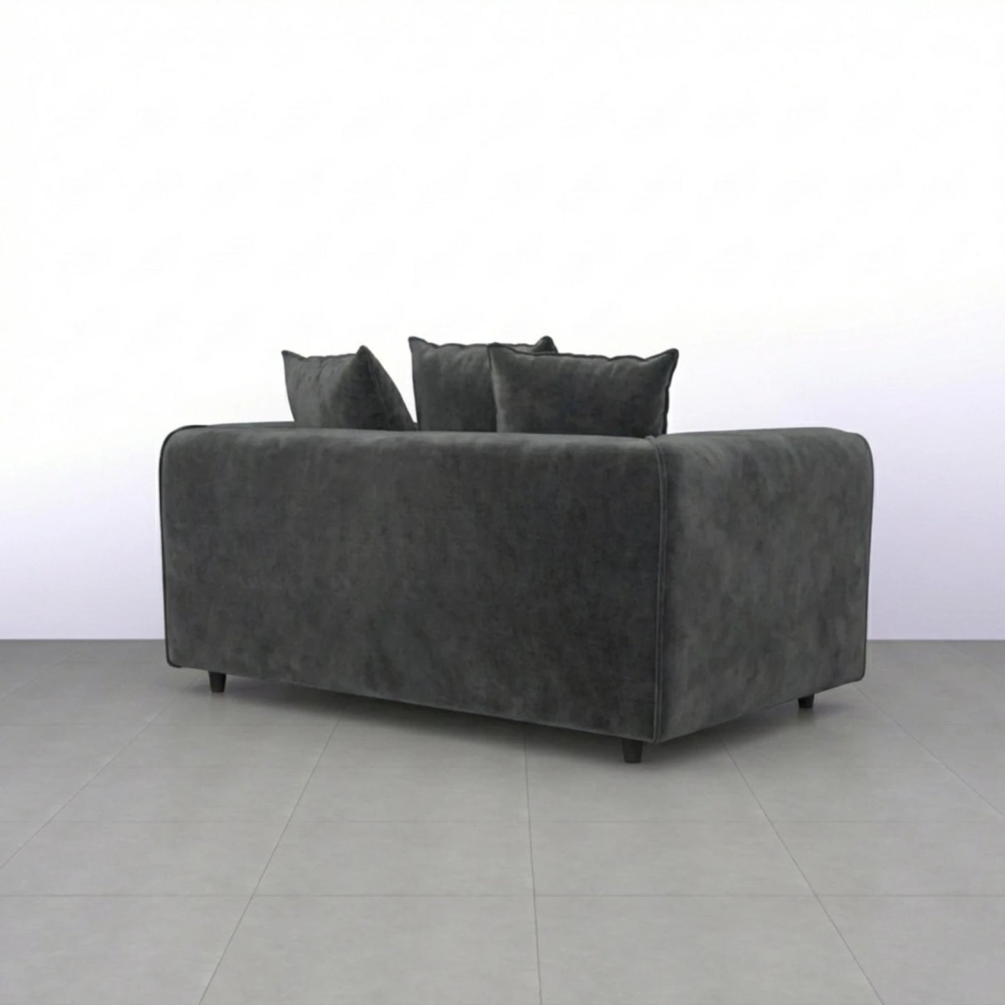 2 seater dark Grey