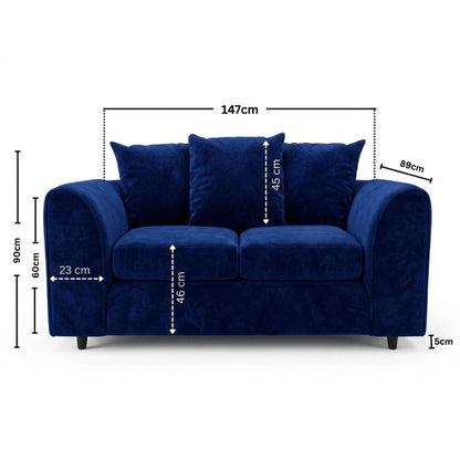 2 seater Midnight Blue