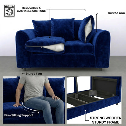 2 seater Midnight Blue
