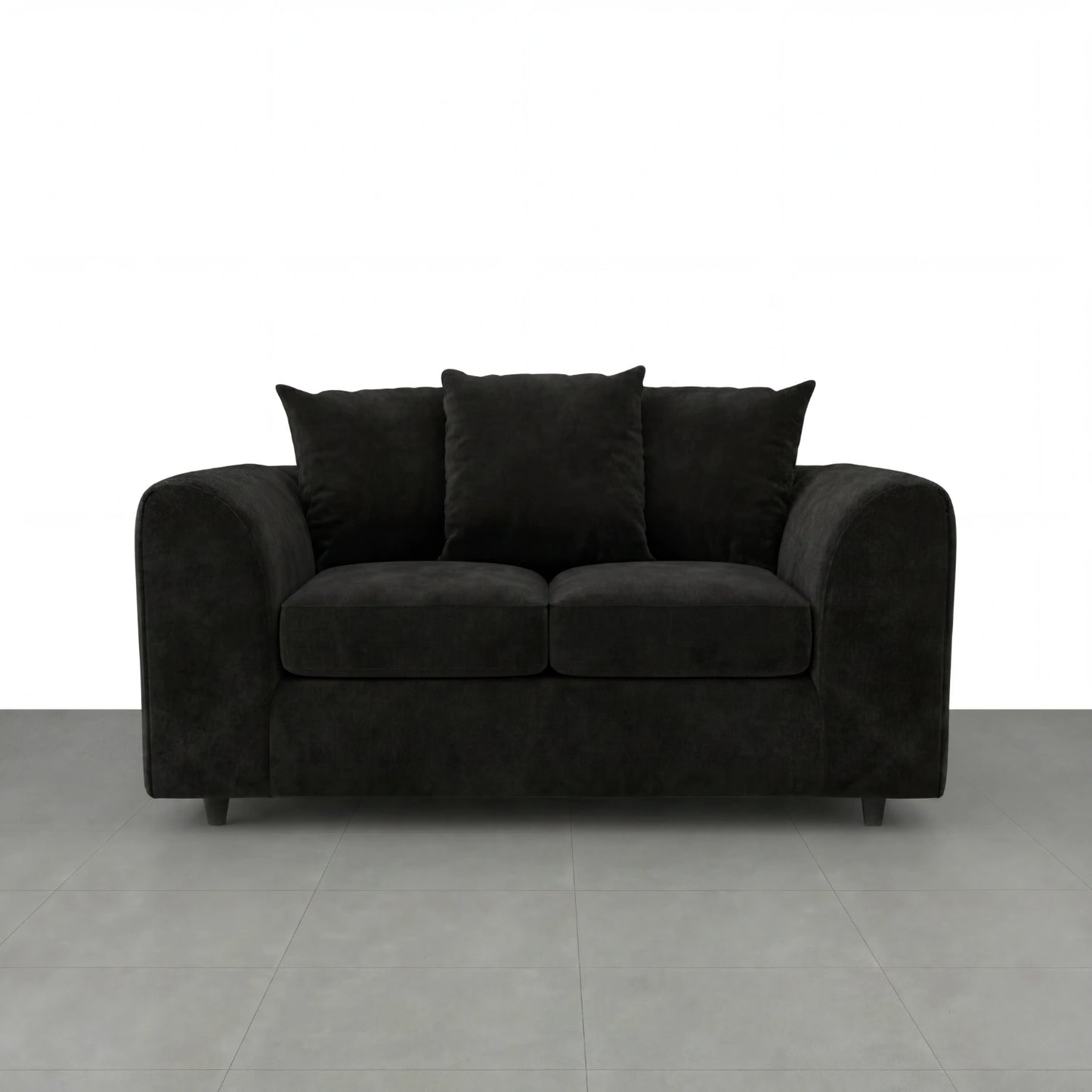 2 seater Black