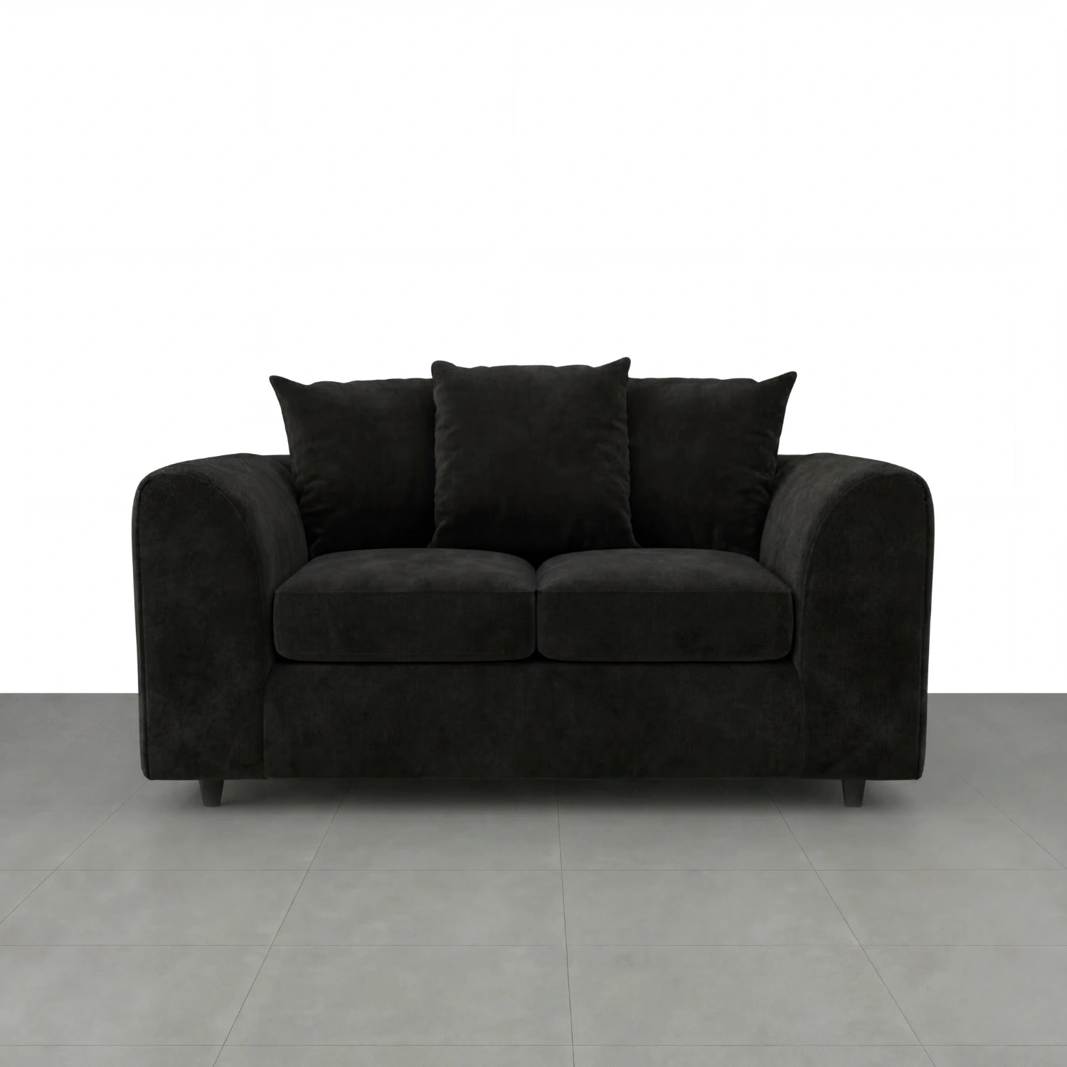 2 seater Black
