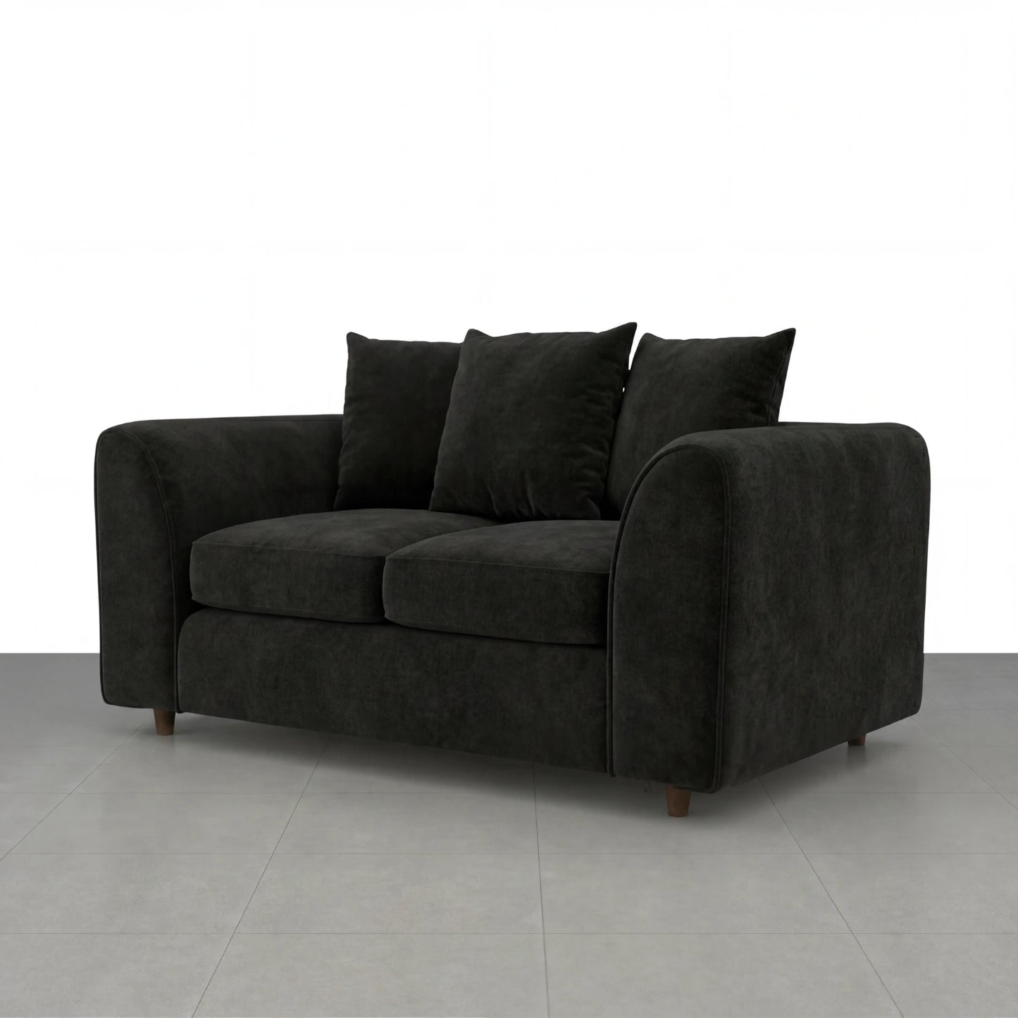 2 seater Black