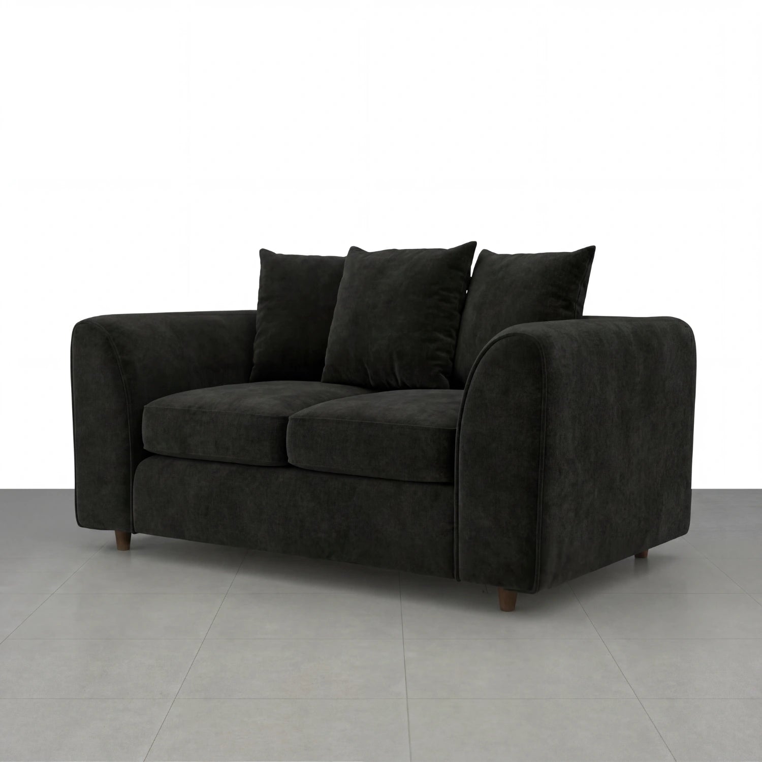 2 seater Black