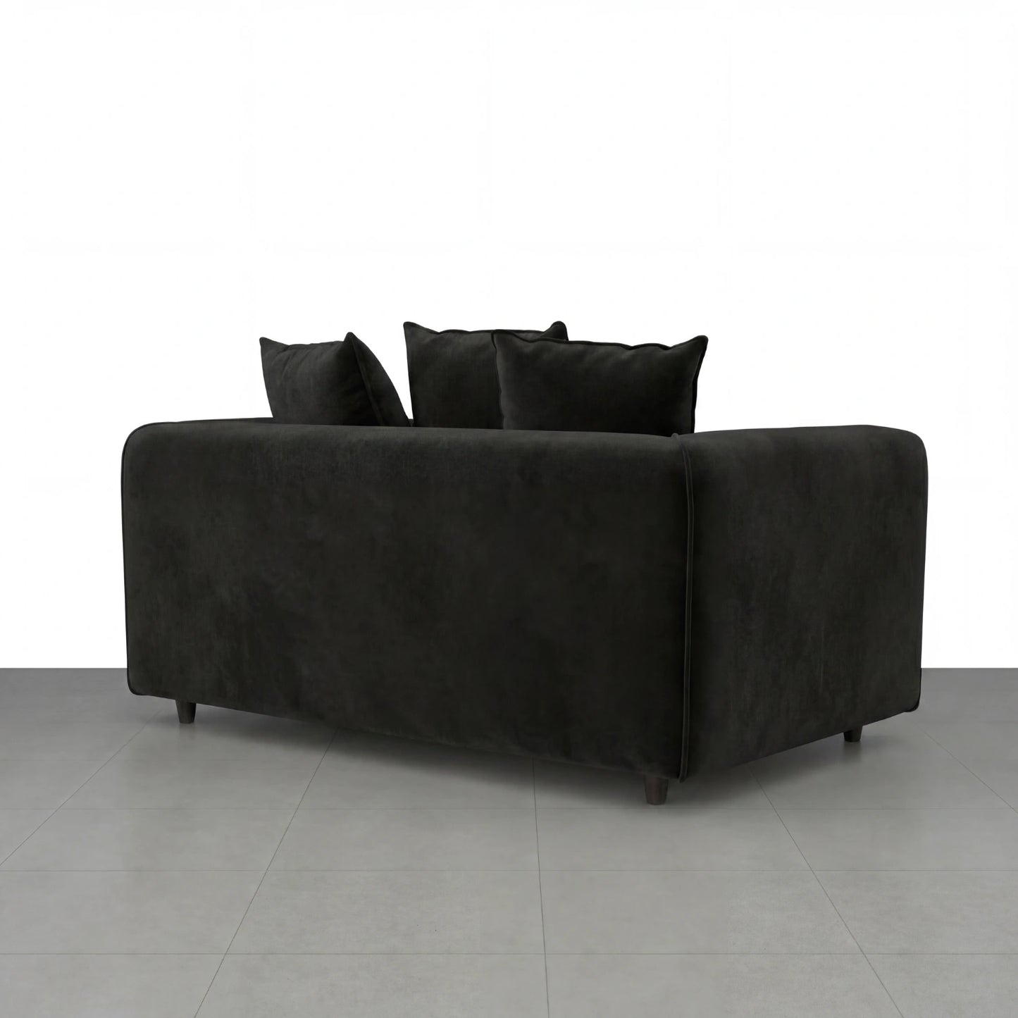 2 seater Black