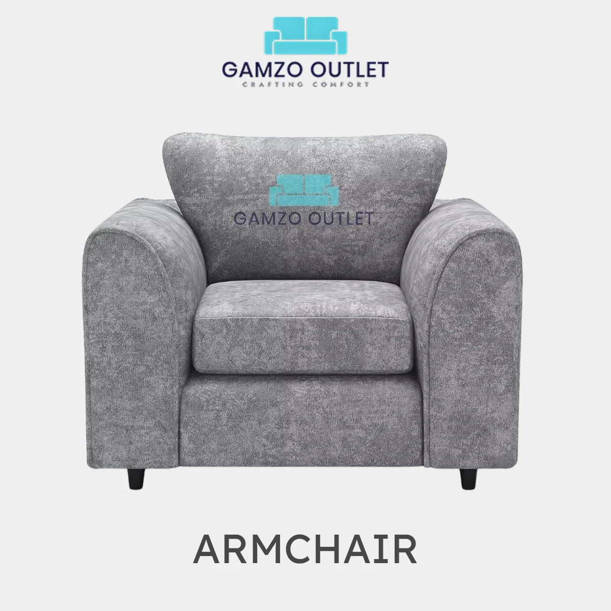 ALASKA FABRIC SCATTER BACK SOFA SET