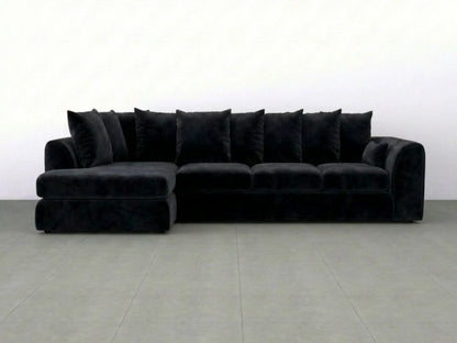 XL Left Hand Facing Black
