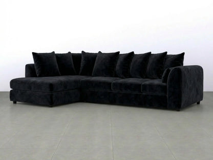 XL Left Hand Facing Black